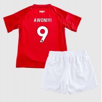 Camisa de time de futebol Nottingham Forest Taiwo Awoniyi #9 Replicas 1º Equipamento Infantil 2024-25 Manga Curta (+ Calças curtas)